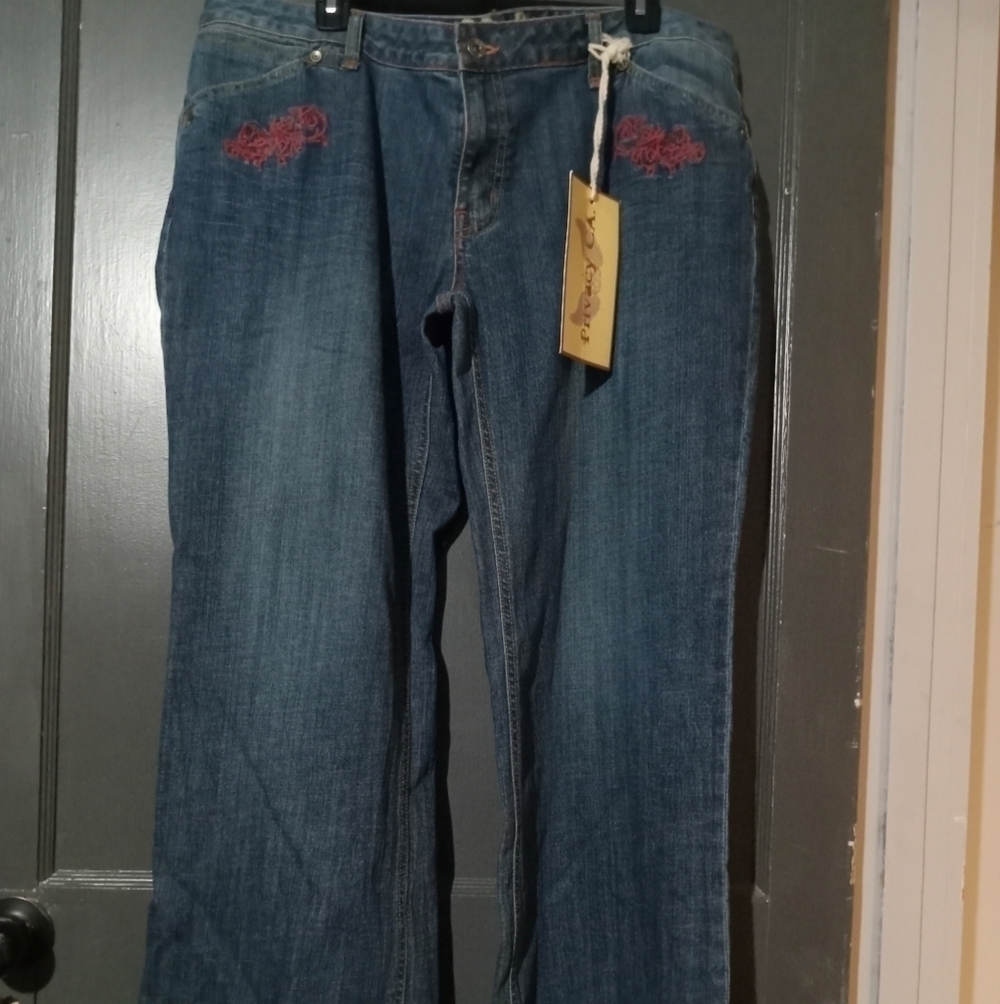 Privacy CA premium 1669 women's blue jeans. Size 17/18. NWT - Picture 8 of 10